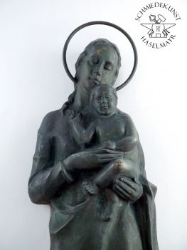 Madonna Figur Bronzeguß Nr. 1
